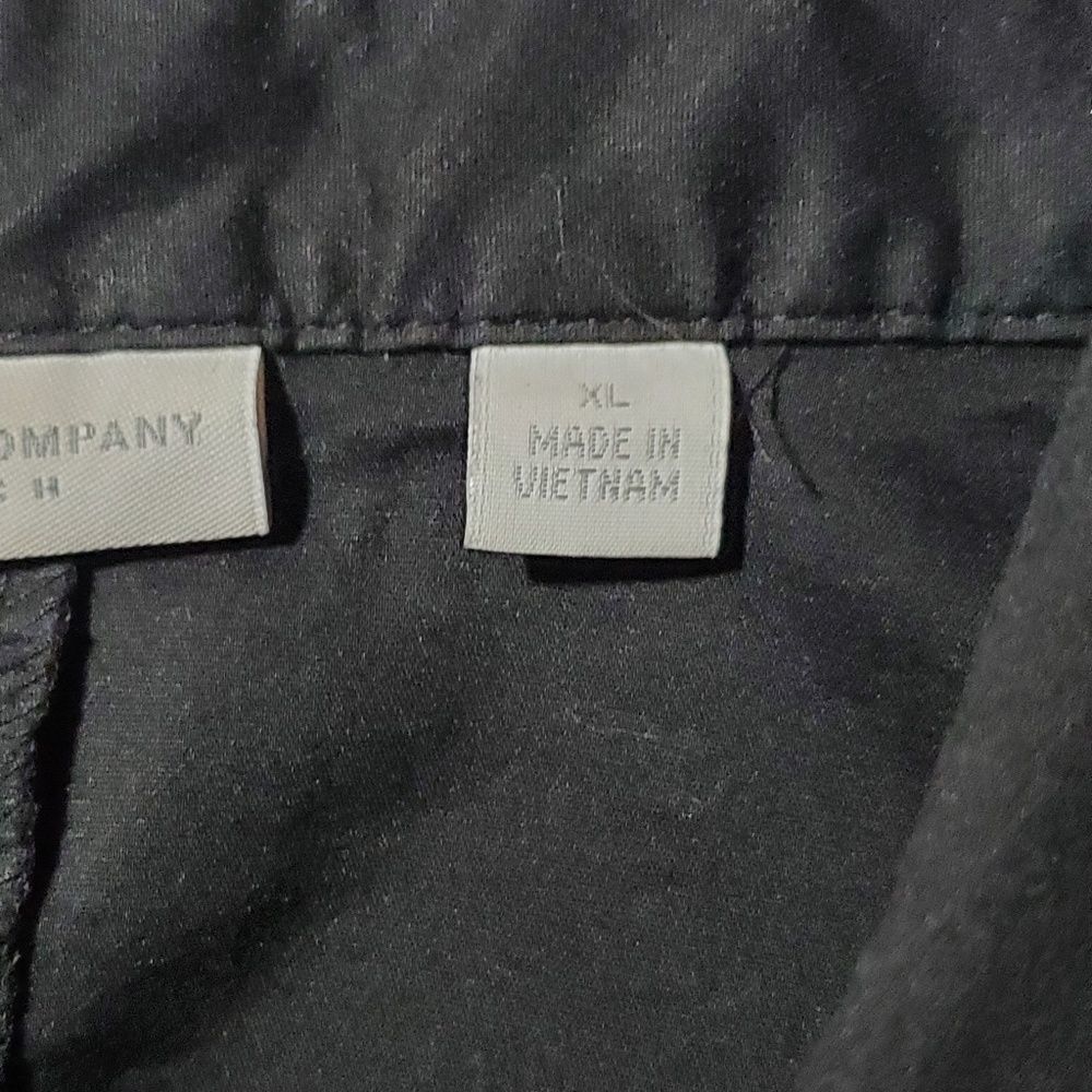 New York & Company black short sleeve button shirt - Picture 6 of 6